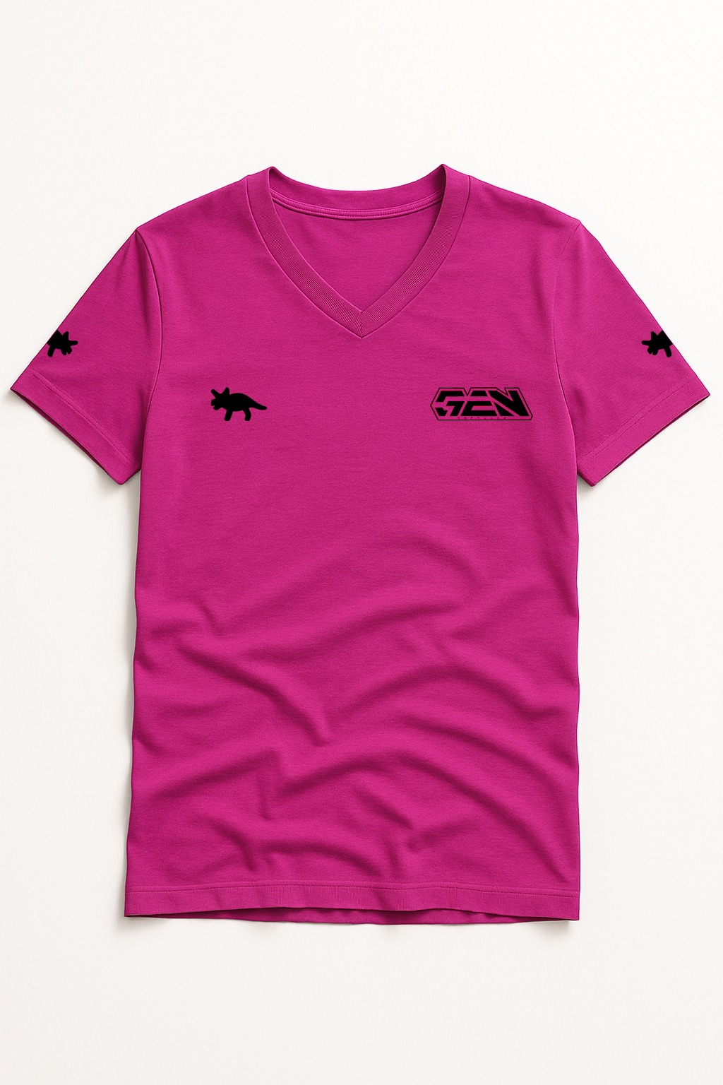 Camiseta rosa